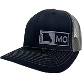 Trucker Hat - Missouri (Black/Graphite) Mesh, Snapback