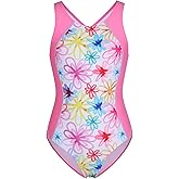 beautyin Girls One Piece Swimsuits Size 7-16 Athletic Racerback Bathing Suit