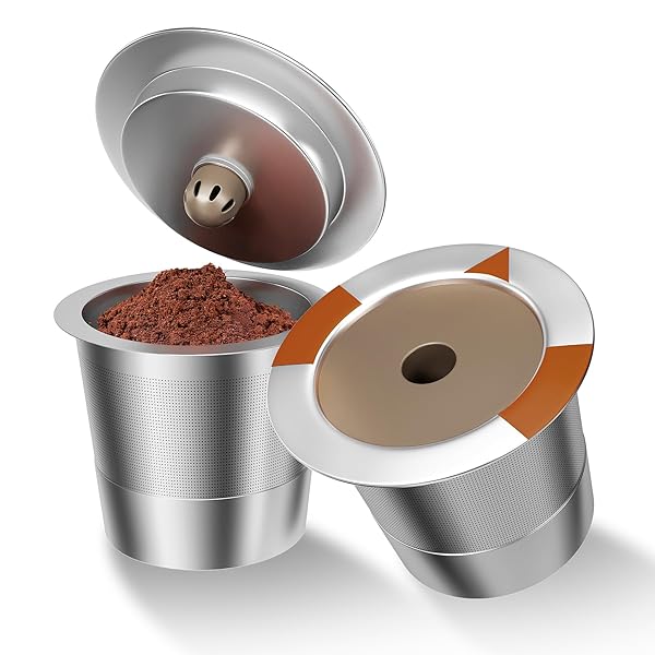 FAQQMCVY REUSABLE K CUPS COFFEE FILTERS FOR KEURIG:...
