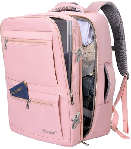 Outplea Travel Laptop Backpack for Women, 15.6