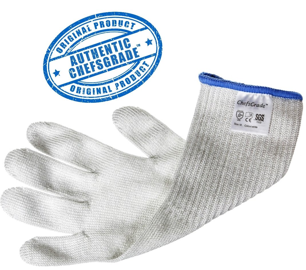 ChefsGrade Cut Resistant Safety Gloves Protection From Knives