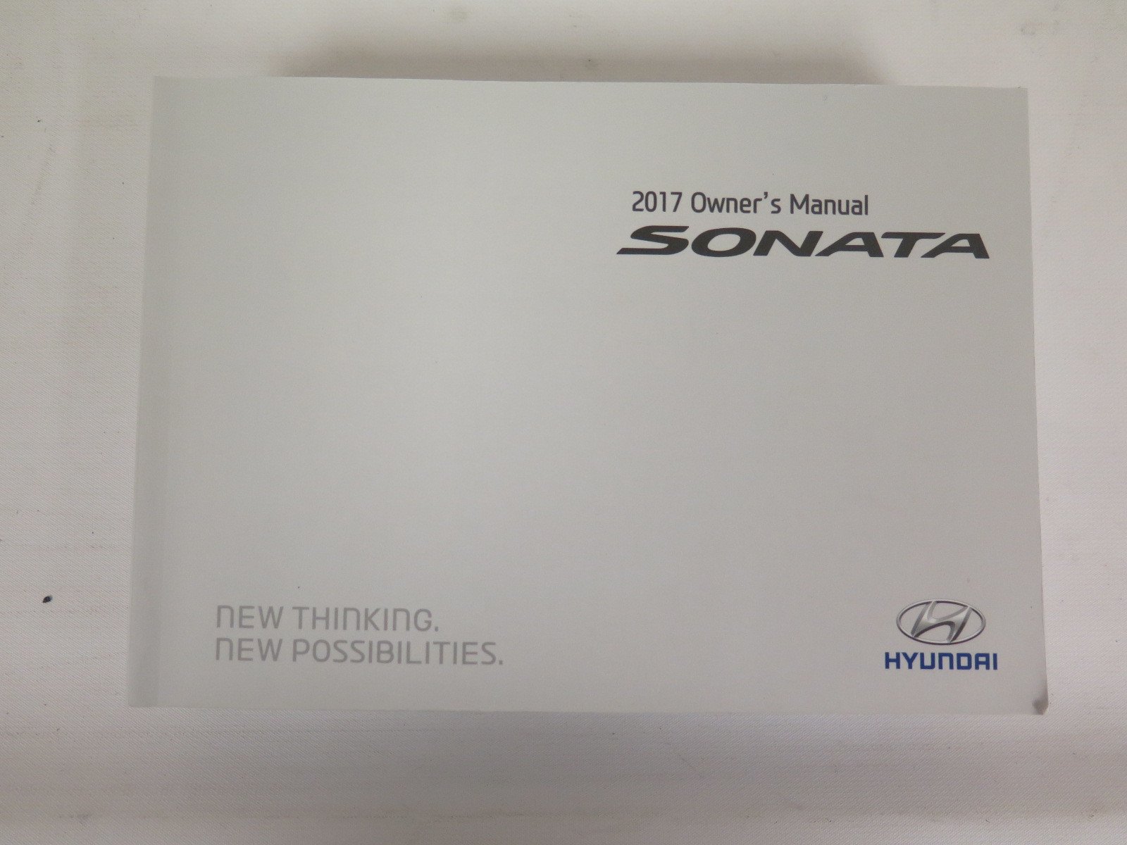2017 Hyundai Sonata Owners Manual Guide Book Paperback – 2014