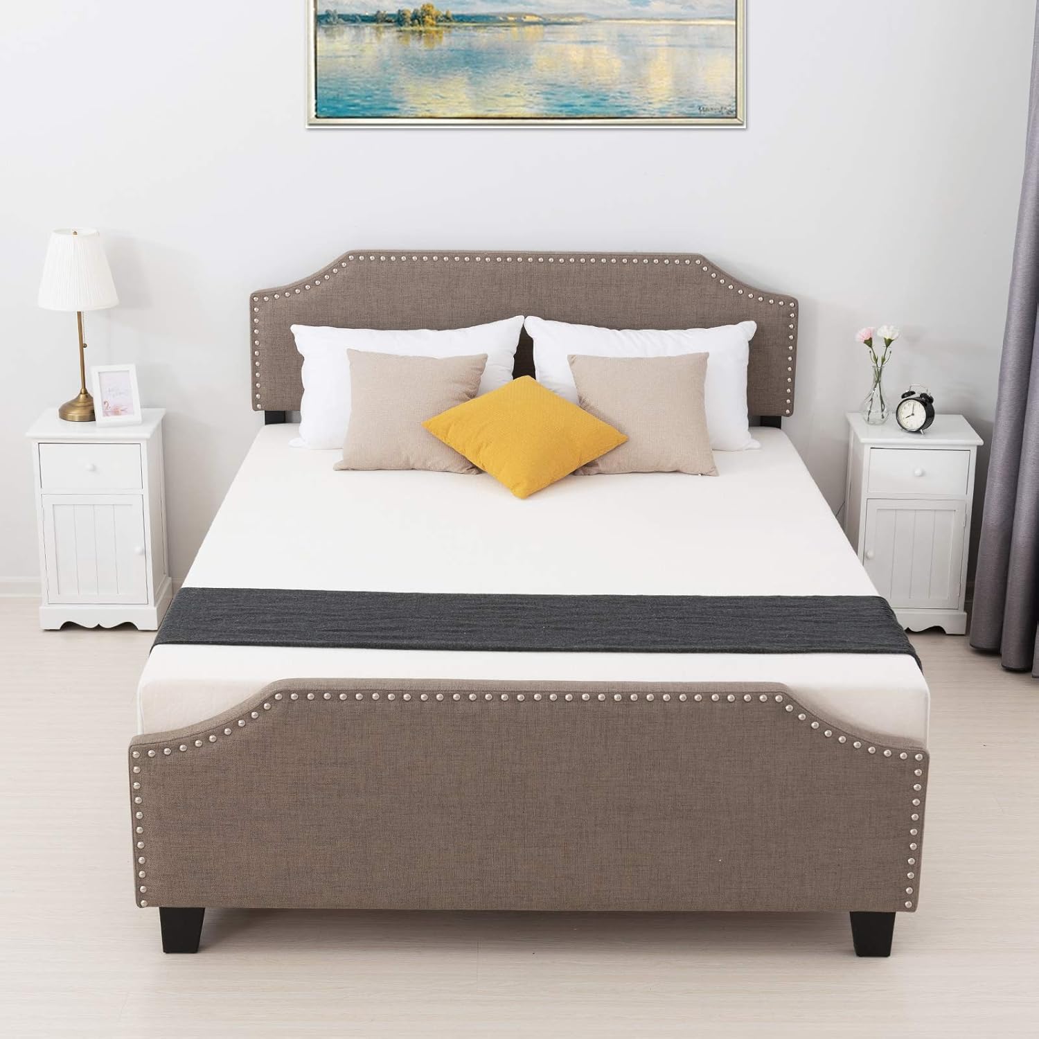 Best Full Size Wood Bed Frame With Headboard And Footboard