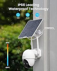 ieGeek 4G LTE Cellular Security Camera Wireless