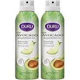 Duru Avocado Moisturizing Spray Lotion Bundle - Spray Moisturizer for Body Skin Care Products Avocado Oil Lotion for Dry Skin Repair 48 Hour Moisture Superfood Oils