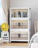 OlarHike 144QT Lockable Storage Bins with Lids
