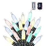CAMANTU Clear Christmas Lights, LED Christmas