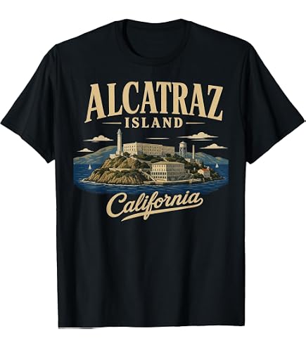 Amazon.com: Alligator Alcatraz Tee Shirt Men's Retro Alligator
