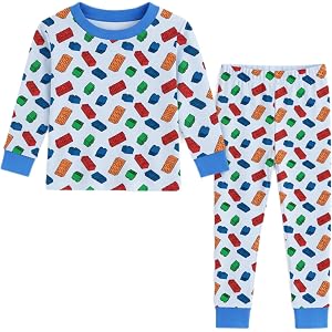 Zenulove Viscose Baby Pajamas 2-Piece Pajamas for Kids Ultra Soft Comfy Moisture-Wicking, Gentle on Sensitive Skin