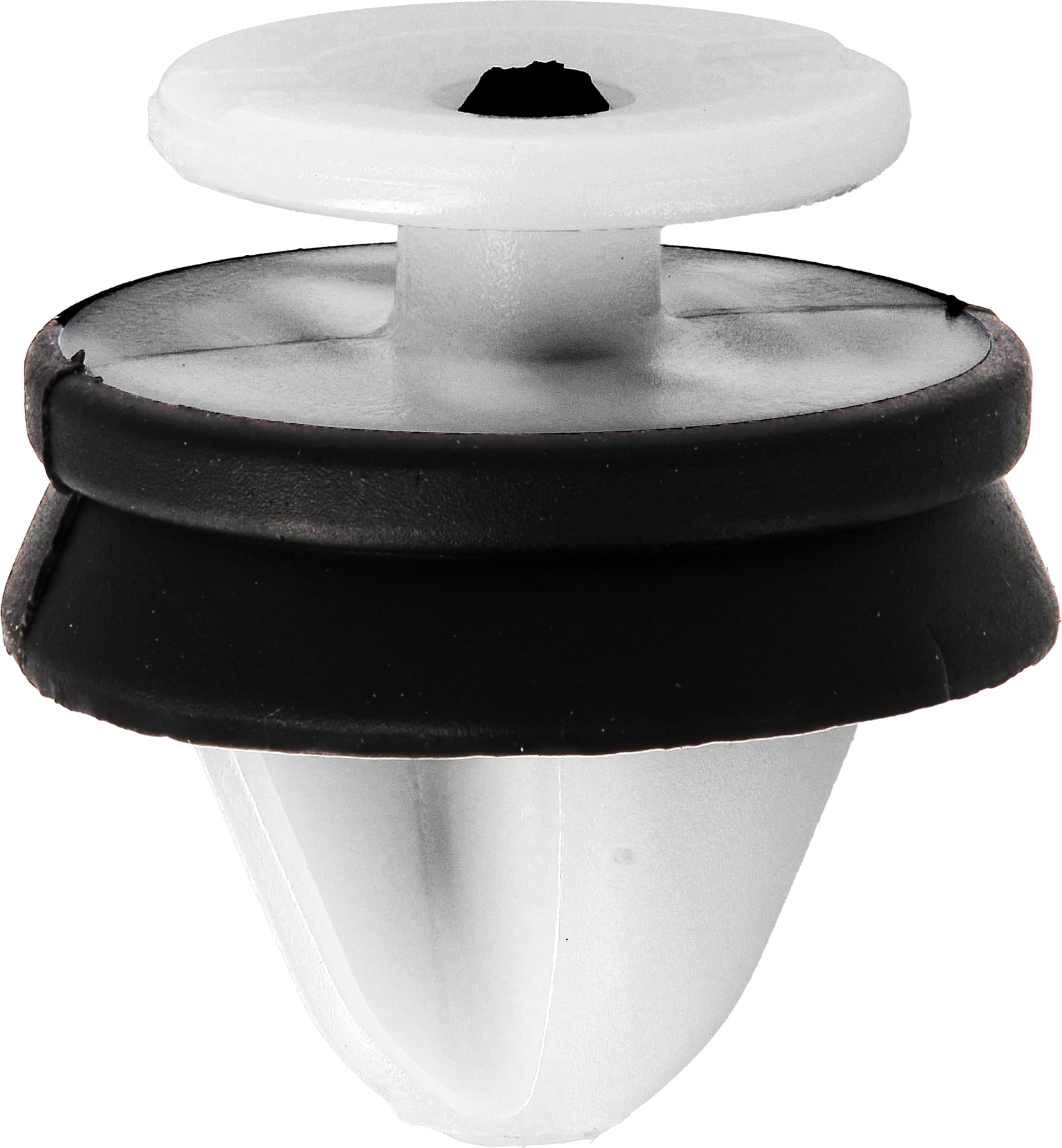 Restagraf 12 Pcs White Black 8.2mm Hole Staples for Renault Peugeot PSA Citroen Fiat Nissan