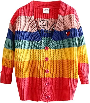 long colorful cardigan