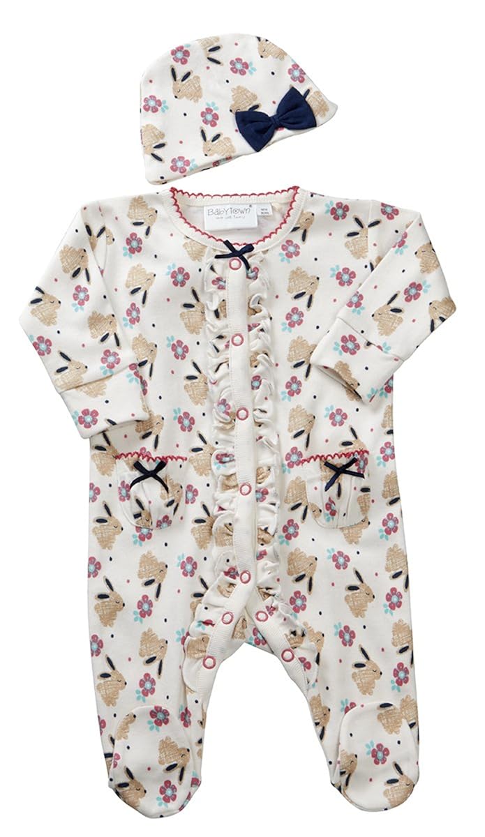 bunny sleepsuit