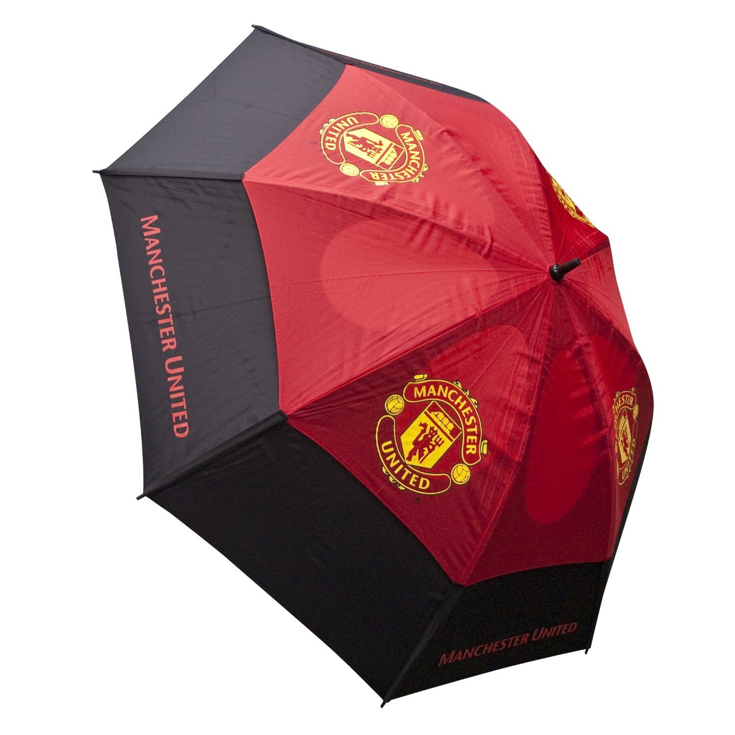 Man Utd Stormproof Double Canopy Golf Umbrella Amazon.co.uk Clothing