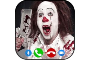 Speak with Killer Evil Clown - Fake Video Call Evil Killer Clown Game Prank - Gift For Kids ❌ (NO ADS)