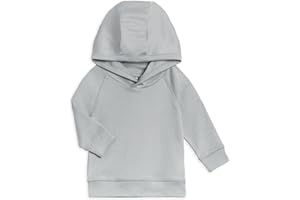 Colored Organics - Organic Cotton Long Sleeve Baby & Toddler Hoodie Pullover Shirt - Boy & Girl Clothing