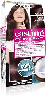 L'Oreal Casting Creme Gloss Hair Colour 5102 Cool Mocha 60ml