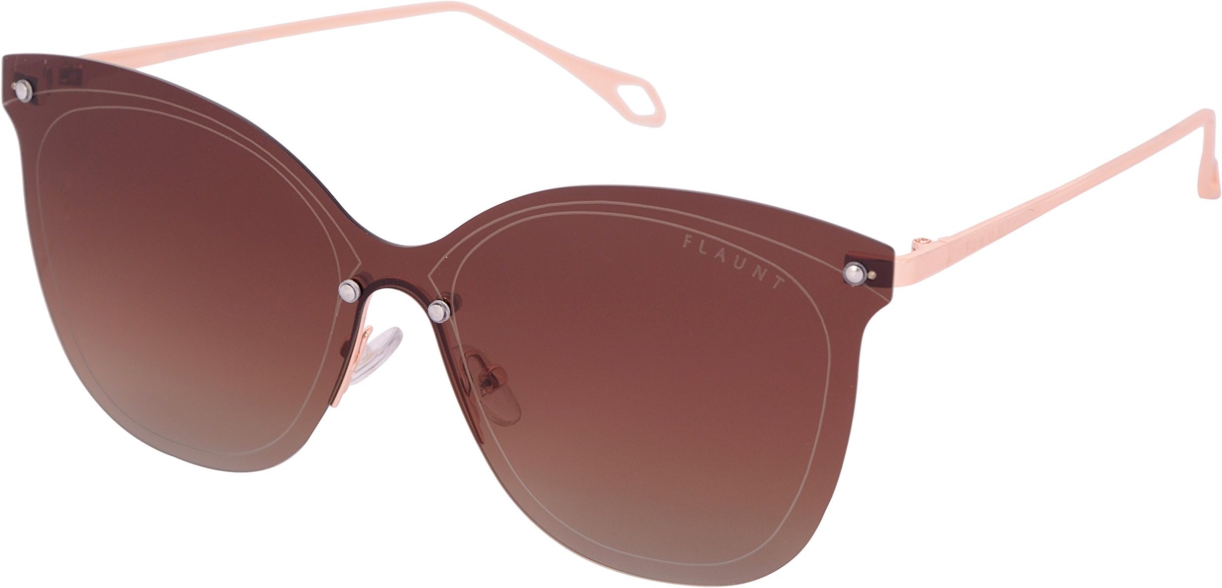 Femina FLAUNT Gradient Oversized Girls' Sunglasses - (FF - 9017 - C2|54 mm|Brown Lens)