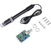 Teyleten Robot PH Value Data Detection and Acquisition Sensor Module Acidity and Alkalinity Sensor Monitoring and Control ph0-14 for Arduino