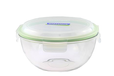 Glasslock (MBCB-200, 2L) Frischhaltedose aus Glas - Salatschüssel Typ (2L)