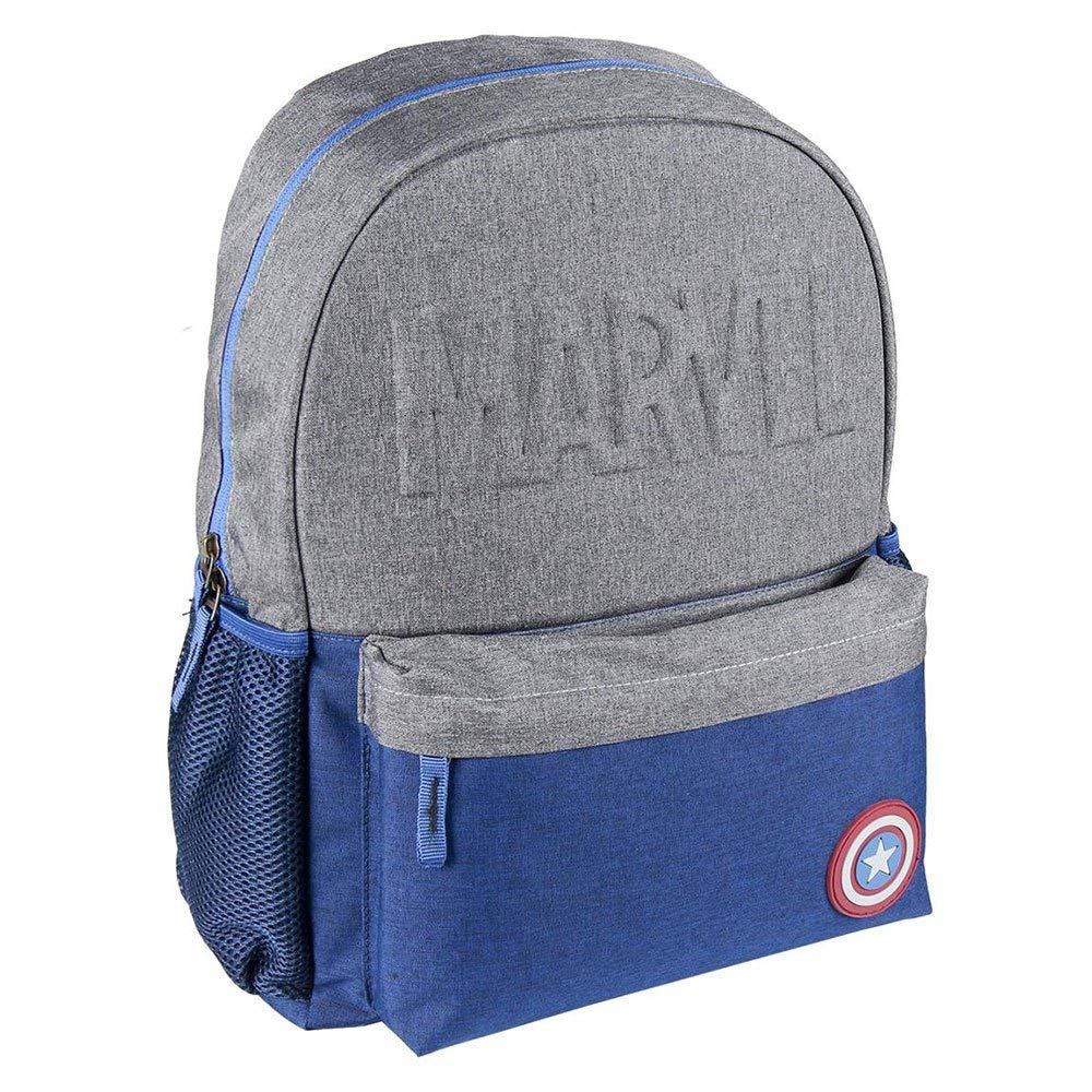 Cerdá Unisex Kids Mochila Escolar Instituto Avengers Capitan America Avengers Captain America Institute School Backpack Not Applicable, Multi, 30.0 Xx 42.0 Xx 13.0 cm