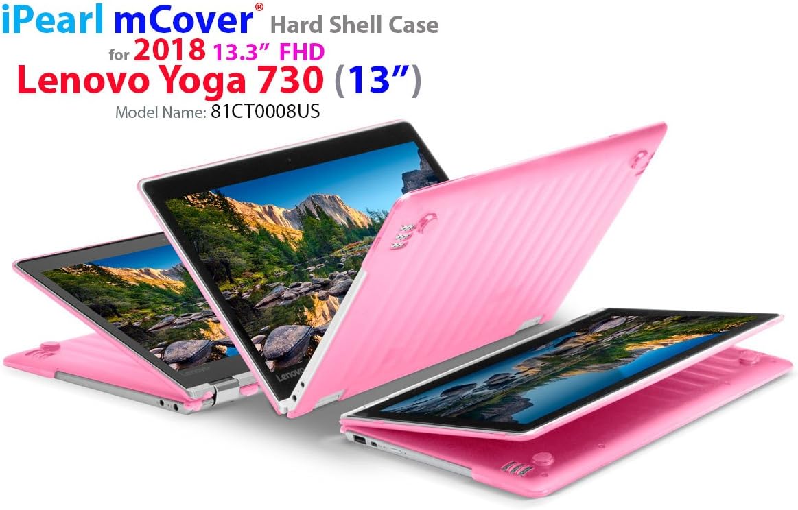 mCover Hard Shell Case for New 2018 13.3" Lenovo Yoga 730 (13) Laptop (NOT Compatible with Yoga 710/720 / 910/920 Series) (Yoga 730 13.3"