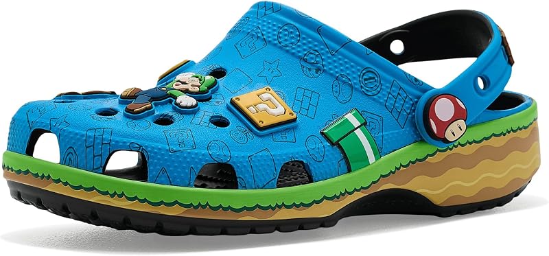 Super Mario Core Classic Zoccolo, Multicolore, Bambini, EU 29-30