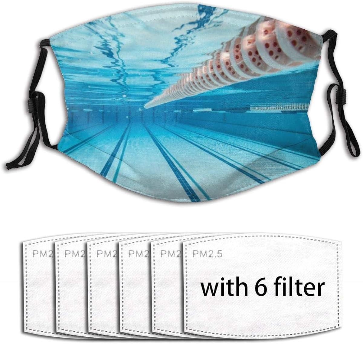 HYJDZKJY Unisex Reusable Nose Face Cover Swimming Pool Under Water Dust