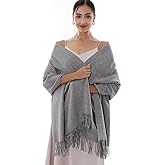 RIIQIICHY Winter Scarfs for Women Pashmina Shawls Wraps for Evening Dresses Large Warm Soft Scarves
