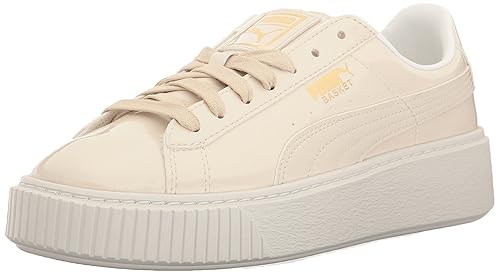 puma platform sneakers oatmeal