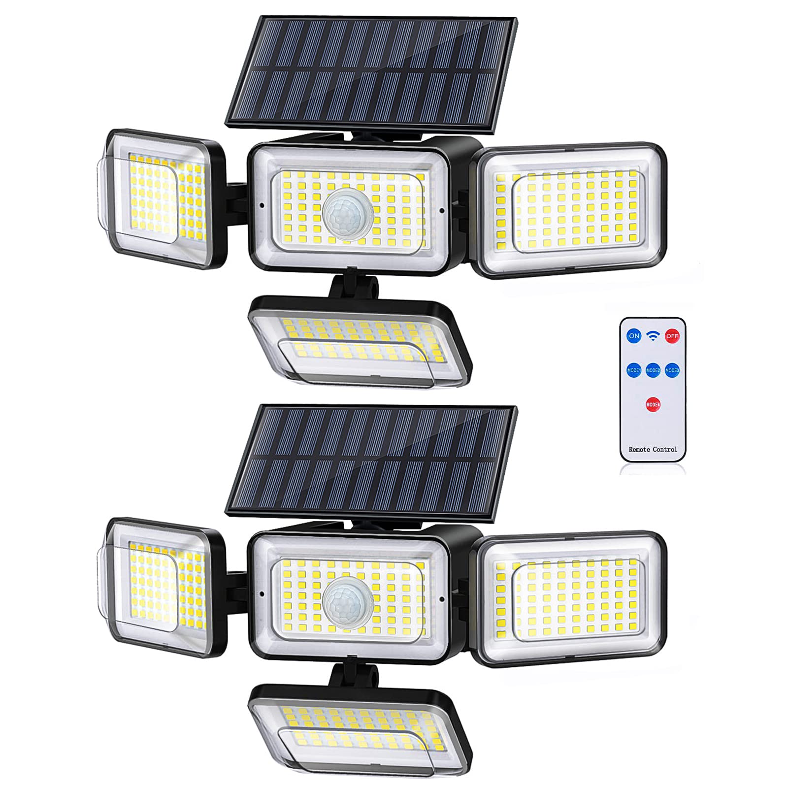 Mokot Solar Outdoor Lights, IP65 Waterproof Motion