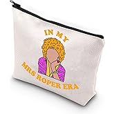 JNIAP Mrs.Roper Makeup Bag Mr Roper And Mrs Ropers Gifts In My Mrs Roper Era Gifts Sitcom Inspired Zipper Pouch (Mrs Roper Era)