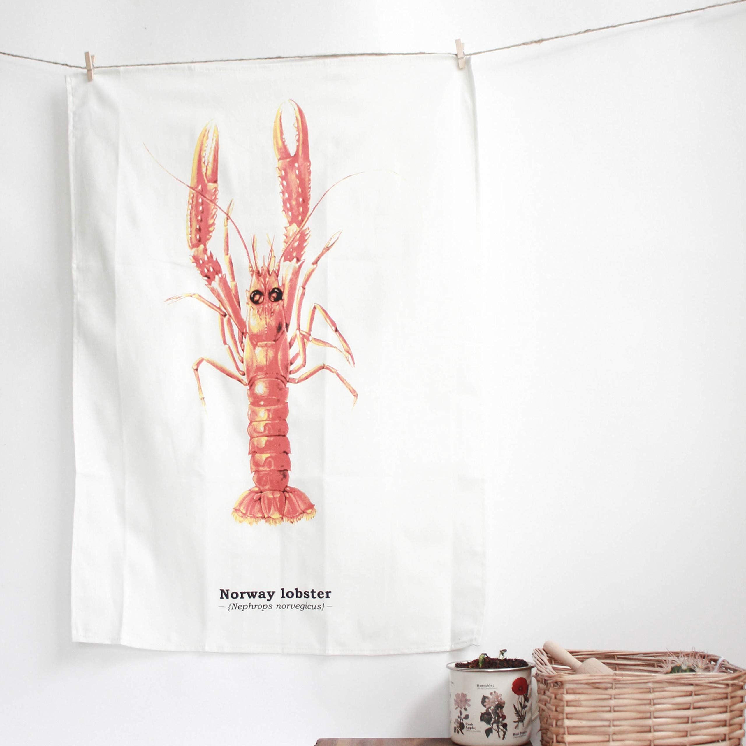 Ecologie Norway Lobster Teatowel