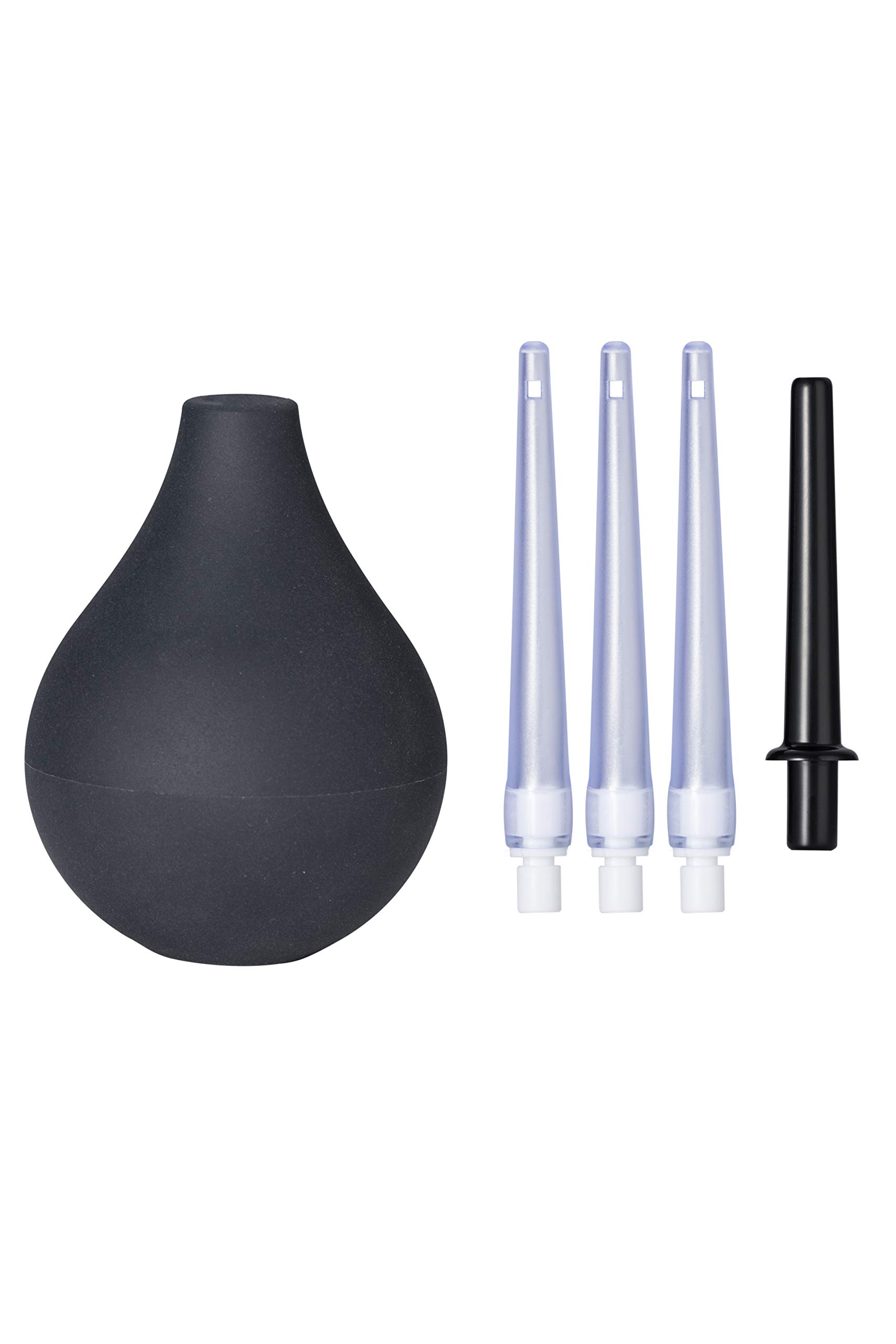 Non-Toxic Silicone Enema Bulb Kit, Home Enema Kit, Douche Medical Clean Enema Bulb 220Ml