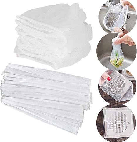 Amazon 排水溝 ネット 水切りネット 排水口ネット 各100枚入 合計0枚 増量 ストッキング水切りネット 浅型排水溝用 白 3 240mm 髪の毛取りネット 17cm お風呂の排水口用 排水口カバー オンライン通販