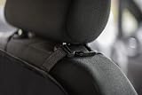 ADEPTNA Car Organizer Kick Mat 2 Pack 3 Mesh Pockets Seat Protector 65x44 view 7