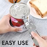 AEX Stainless Steel Butterfly Can Opener with Non-Slip Handle UK Portable view 4