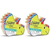 Fit & Fresh Cool Coolers Kids Lunch Box Ice Packs, Slim Ice Packs for Lunch Bags, Lunch Ice Packs Reusable-Multicolored 8 Pack Dino