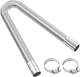 URAQT 25mm Stainless Steel Parking Heater Exhaust Pipe 60cm 300cm 200cm 120cm