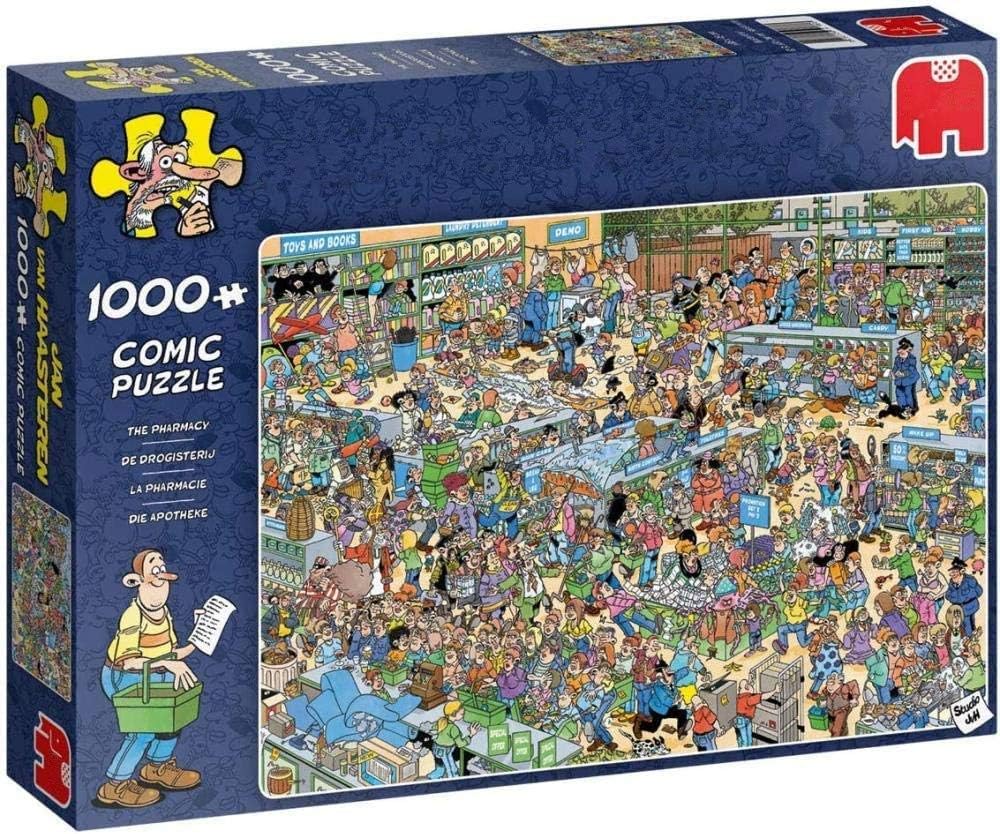 19199 JAN -The Pharmacy 1000 Piece Jigsaw Puzzle Multi Adults 1000 Pieces Modern-Jigsaw Puzzles Kids Toy