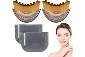 2 Pcs Lymphatic Contour Face Brush, Lymphatic Drainage Massager, Ergonomic Face Beauty Tool，Designed to Fit The Skin Precisel