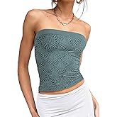 SAMPEEL Tube Tops for Women Summer Outfits Trendy 2024