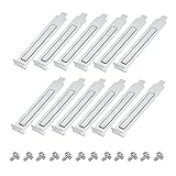 MECCANIXITY 12PCS Silvery PCI Slot Cover Dust