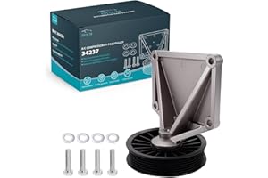 JHACM A/C Compressor Bypass Pulley OE: 34237 Fits for Dodge Dakota 1996-2002, Jeep Cherokee 1996-2000, Jeep Wrangler 1997-1999