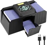 ZONJIE Automatic Card Shuffler 2 Deck Silent USB Battery Operated view 1