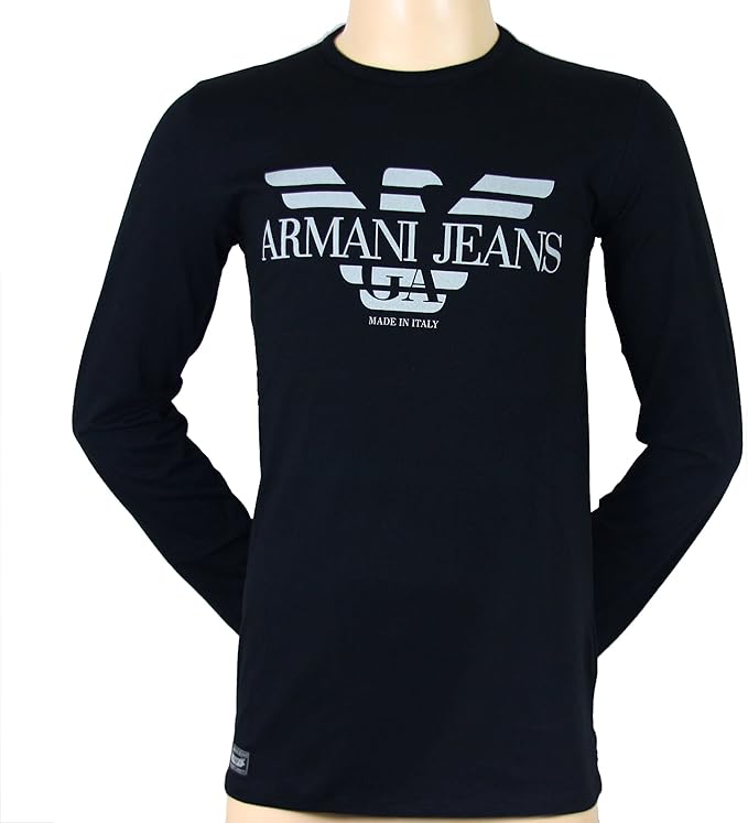 t shirt armani manche longue