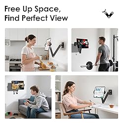 MoKo Universal Tablet Wall Mount, 360° Adjustable