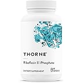 THORNE - Riboflavin 5'-Phosphate - Bioactive Form of Vitamin B2 for Methylation Support* - 60 Capsules