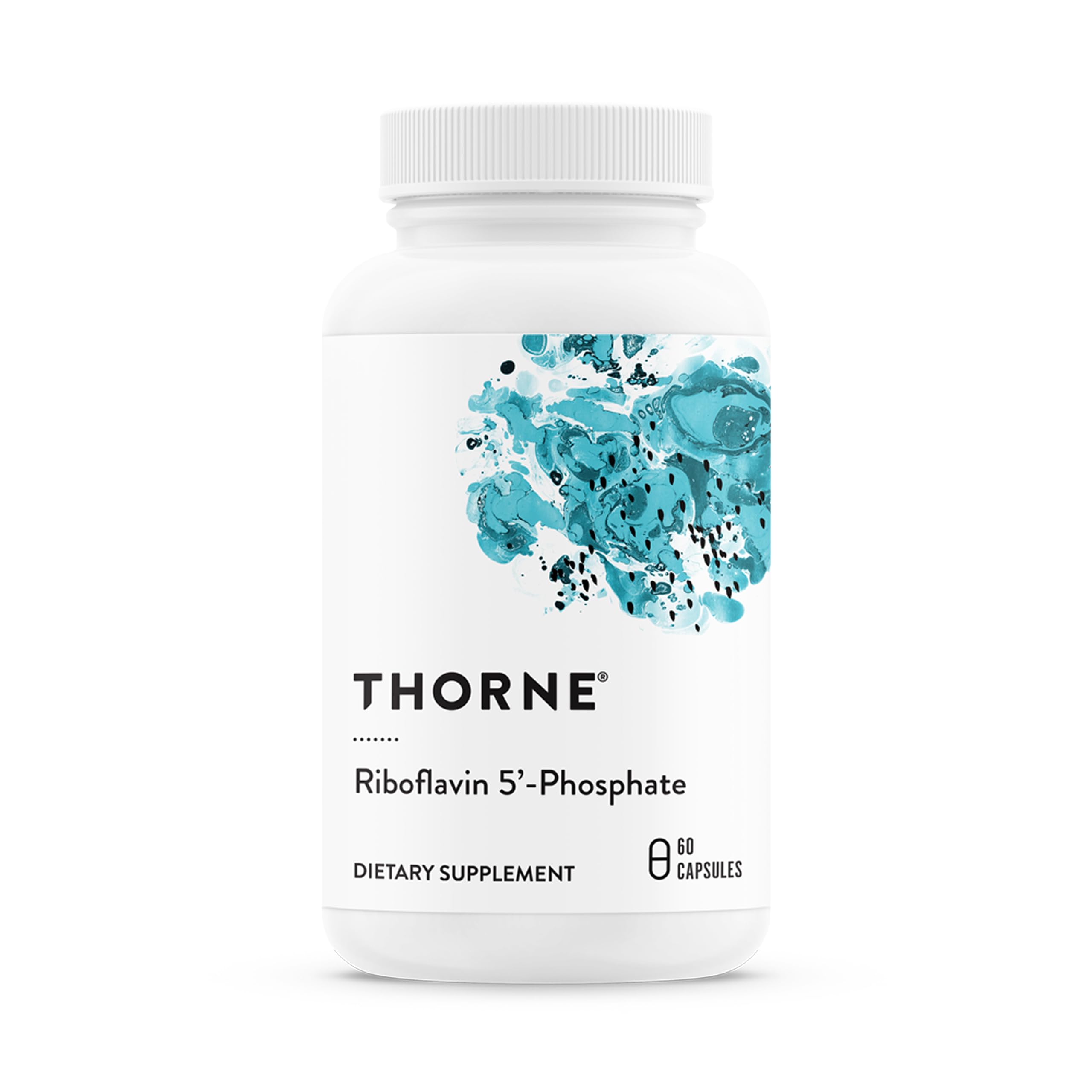 Thorne Riboflavin 5'-Phosphate - Bioactive Form of Vitamin B2 for Methylation Support - 60 Capsules