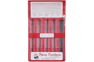 Flying Dutchman Heavy Duty Five Dozen Pinless Scroll Saw Blade Variety Pack