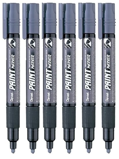 Pennarelli Indelebili Per Plastica